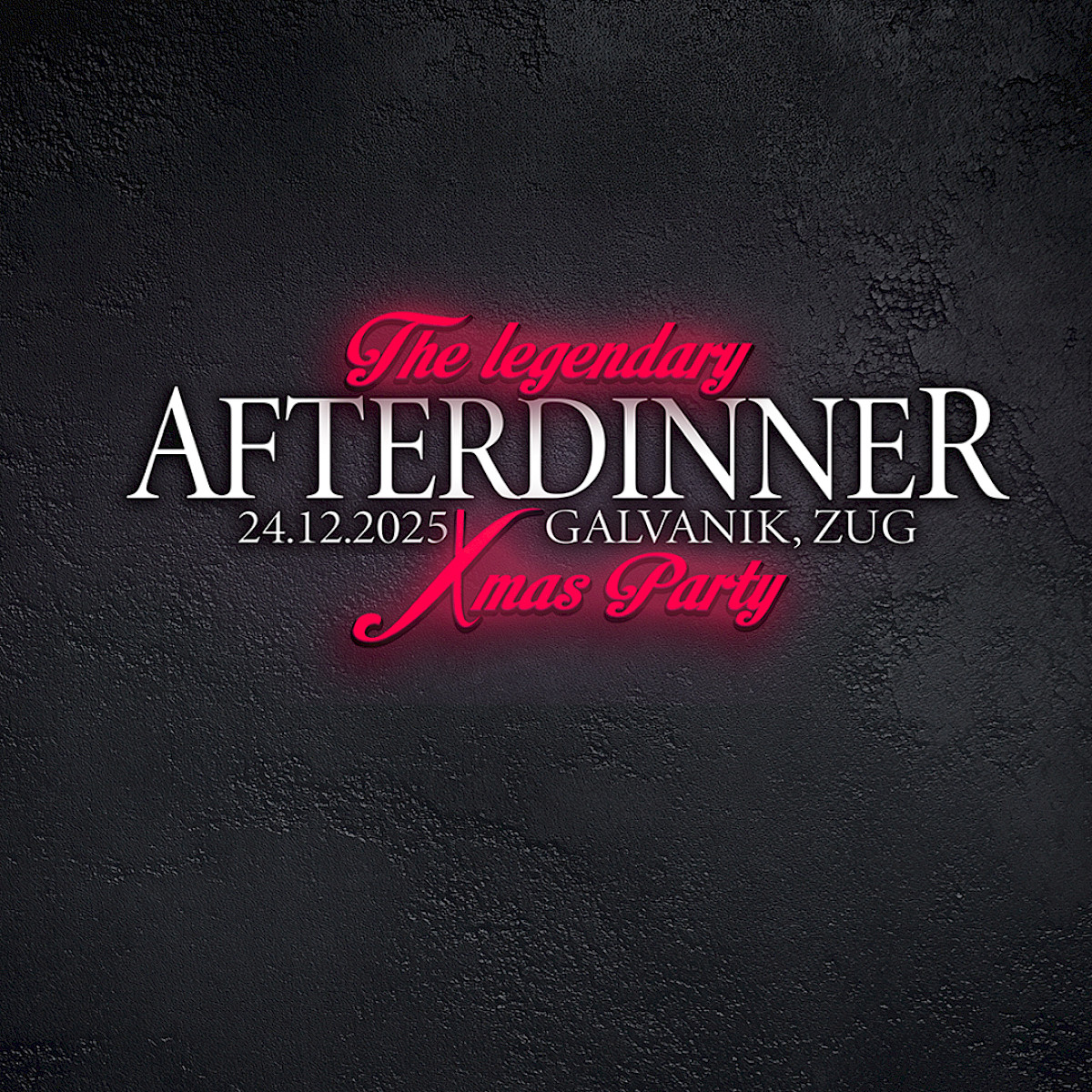 The legendary Afterdinner Xmas Party